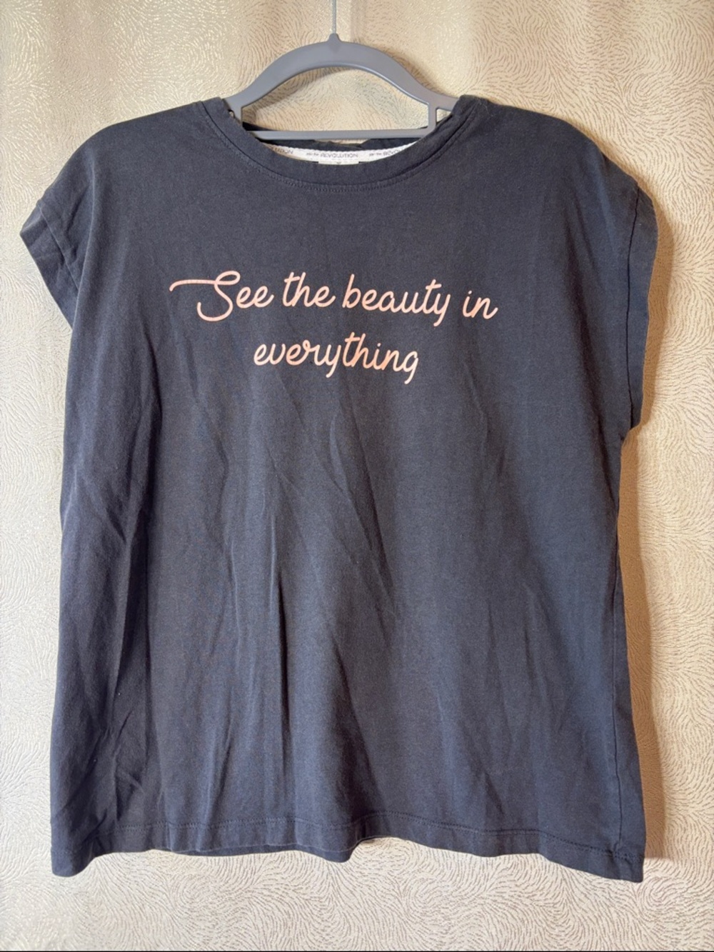 See the Beauty In Everything Graphic Tee - Black 0218
